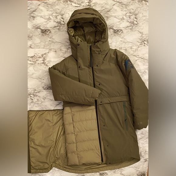 NWT Women’s Adidas MYSHELTER COLD.RDY Parka Green - Picture 9 of 14